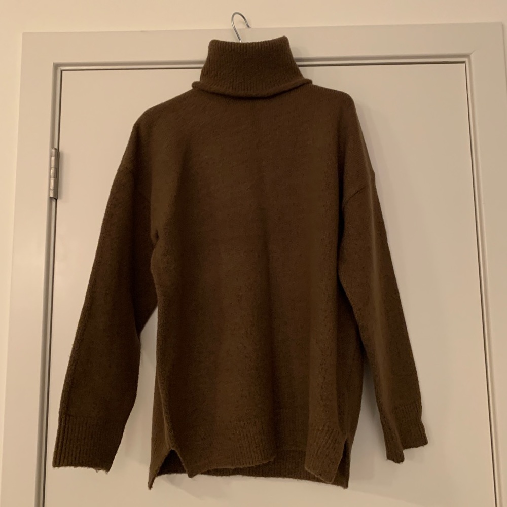 Oak+Fort Knit Turtleneck Sweater